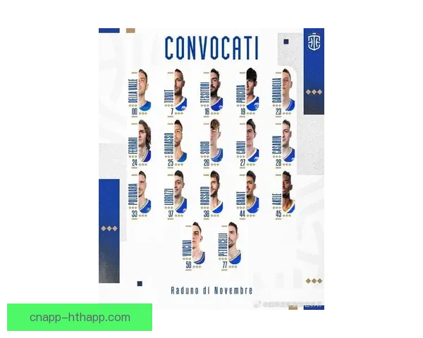 聚焦意大利国家足球队最新名单解析阵容与战术前景展望世界赛征程全貌